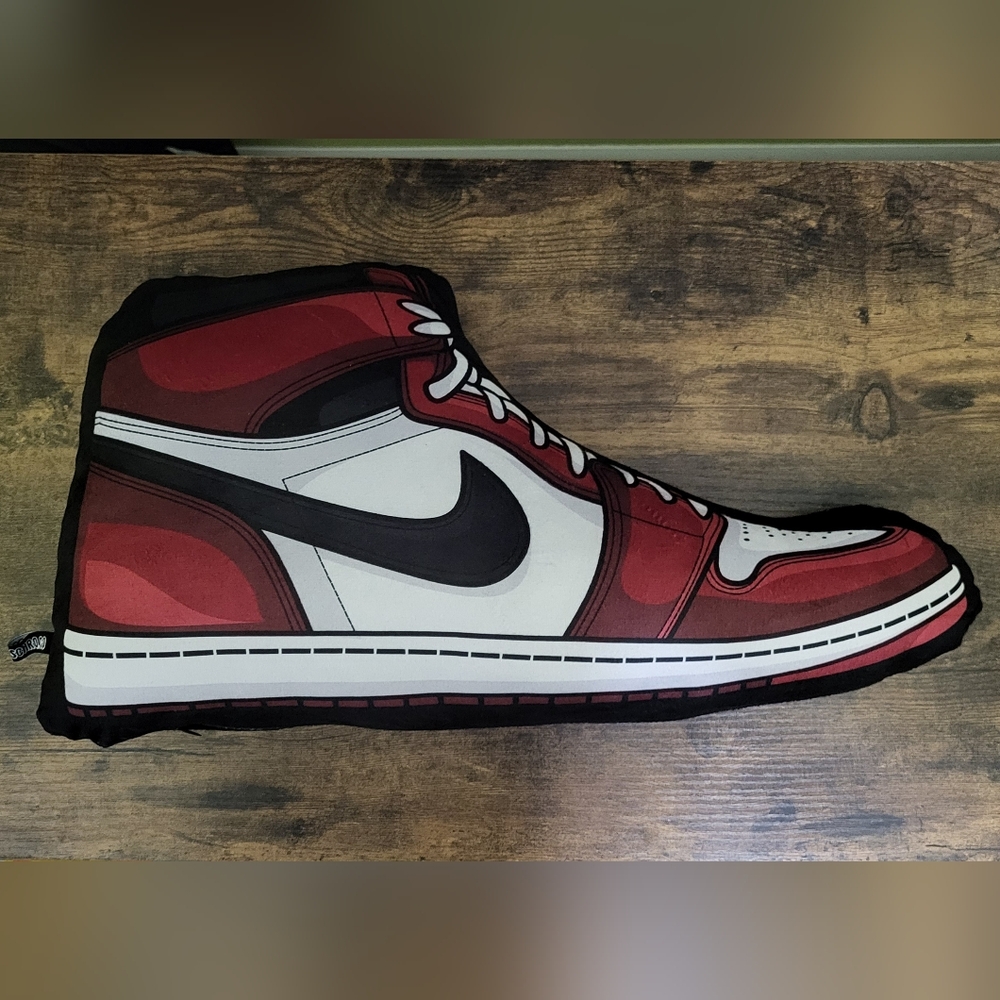 Chicago Red Sneaker Pillow